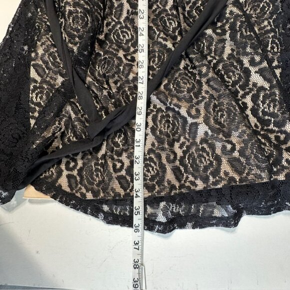 Love Squared Plus Size Short-Sleeve Lace A-Line Dress Size 1X - Picture 7 of 7